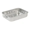 Plat à four inox 30x22cm