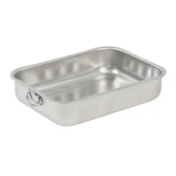 Plat à four inox 30x22cm