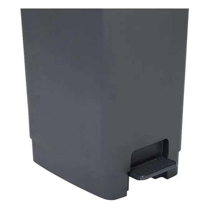 Poubelle flat bin 40L noire