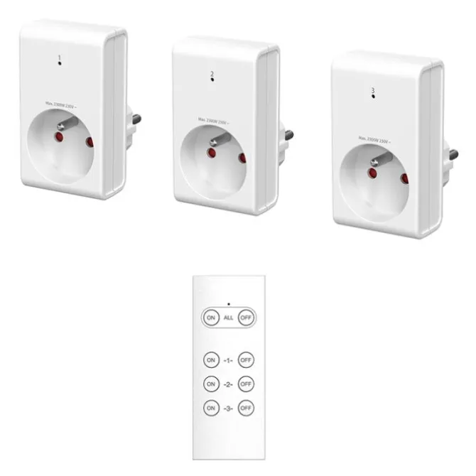 Prise GAO télécommandée x3
