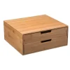 Rangement dosettes double tiroir
