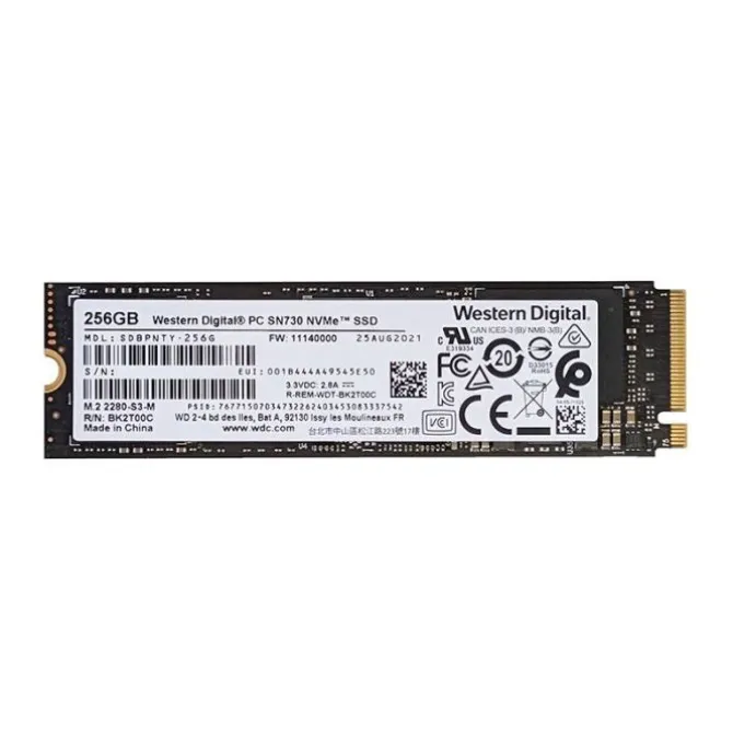 SSD interne reconditionné WD NV3 - M.2 256Go 2280 Interne