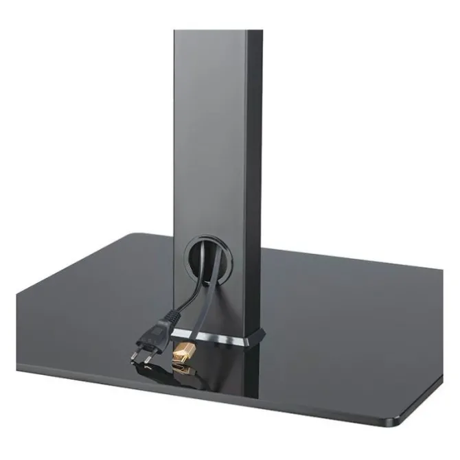 SUPPORT HAMA SOCLE TV PIVOT H165CM