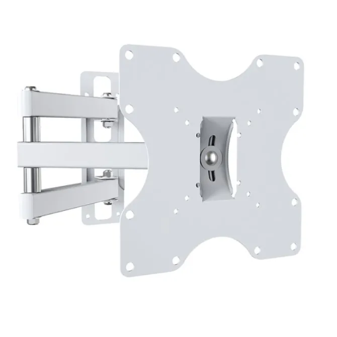Support mural EDENWOOD TV de 48 à 81cm D1 déporté blanc