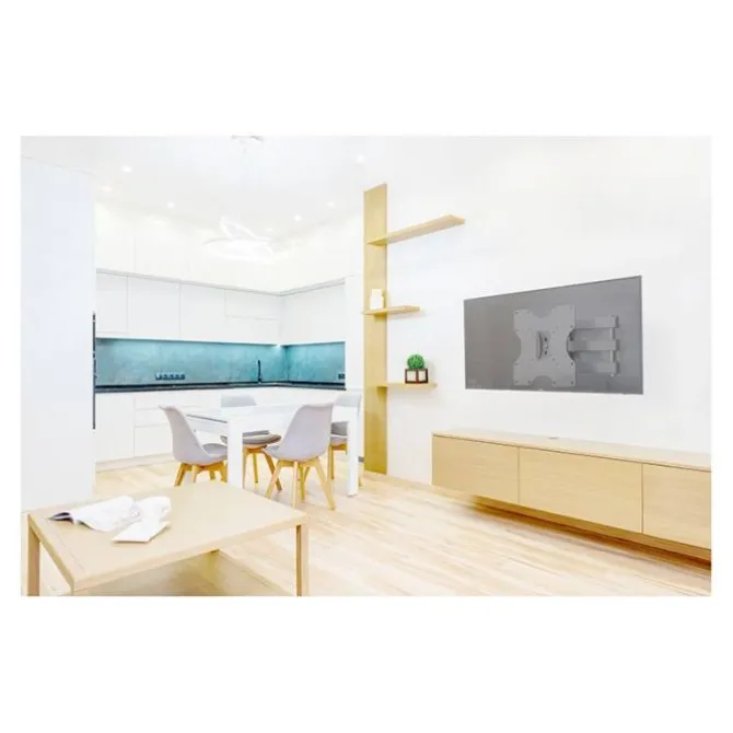 Support mural EDENWOOD TV de 48 à 81cm D1 déporté blanc