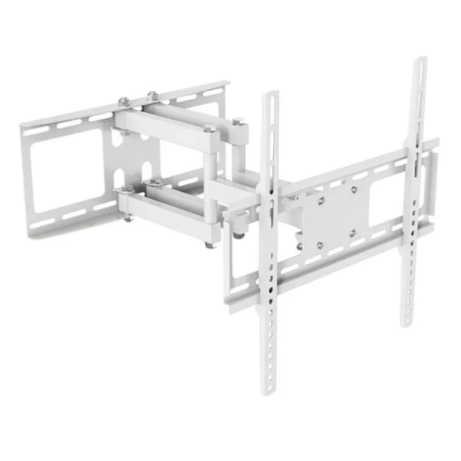 Support mural EDENWOOD TV de 66 à 140 cm D2 déporté blanc