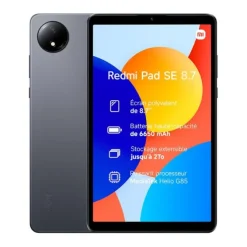Tablette 8,7" XIAOMI Redmi PadSE 64Go Gris