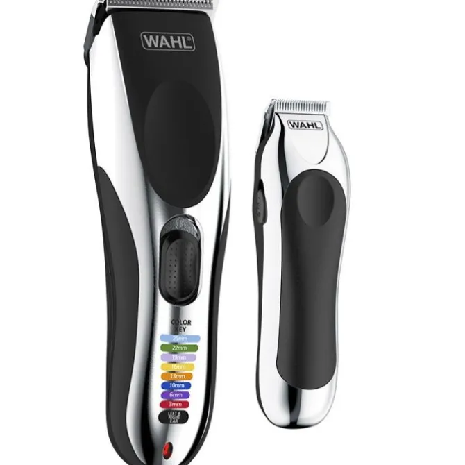 TONDEUSE CHEVEUX WAHL COLOR PRO CORDLESS COMBO RECHARGEABLE + MINI TONDEUSE