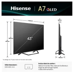TV QLED 43