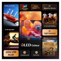 TV QLED 58" HISENSE 58E7Q