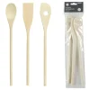 Ustensiles de cuisine en bois x3